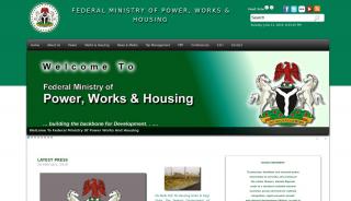 
                            3. Federal Ministry of Power, Works & Housing - Federal Ministry Of Works Recruitment Portal