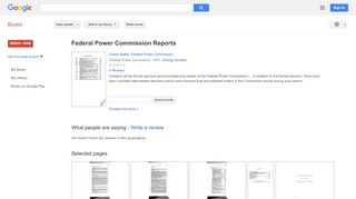 
                            5. Federal Power Commission Reports - Ocs Field Power Login