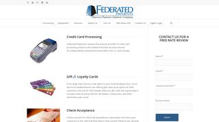 
                            5. Federated Payments - Federated Gateway Merchant Portal