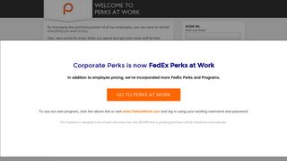 
                            3. FedEx - Corporate Perks - Fedex Venngo Portal