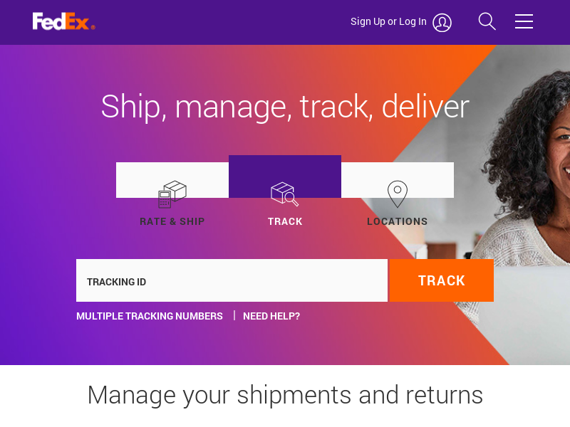 
                            8. FedEx Tracking, Shipping, and Locations