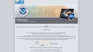 
                            9. FedVTE Login Page - Skillport Cac Portal