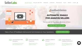 
                            6. Feedback Genius - Amazon Seller Feedback Software - Seller Labs Portal