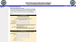 
                            9. FEMA.gov - Parsonline Portal