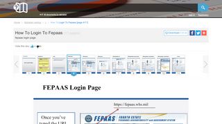 
fepaas login page | How To Login To Fepaas | p. 4/11 ...
