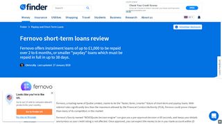 
                            5. Fernovo claims to be the future of online loans ...so what's new ... - Fernovo Login
