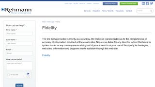 
                            5. Fidelity - Rehmann - Rehmann Client Portal