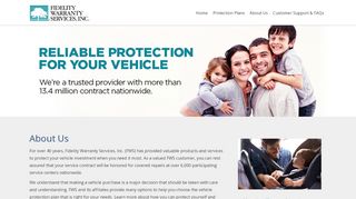 
                            1. Fidelity Warranty Services :: Home Page - Fidelity Warranty Services Portal