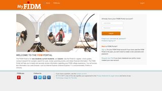 
FIDM Portal Login
