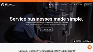Field Service Management Software | Kickserv #1 Rated in ... - Servicesidekick Portal