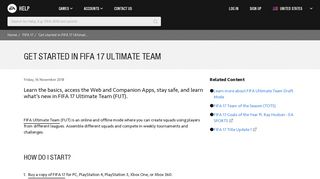 
                            4. FIFA 17 - Get started in FIFA 17 Ultimate Team - EA Help - Fifa 17 Fut Portal
