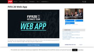 
                            3. FIFA 20 Web App – FIFPlay - Fifa Fut Web App Portal