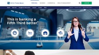 
                            2. Fifth Third Bank: Personal Banking - 53 Personal Banking Portal