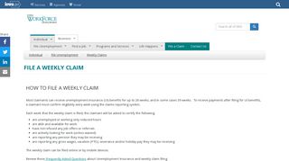 
                            2. File a Weekly Claim | iowaworkforcedevelopment.gov - www - Iwd Portal