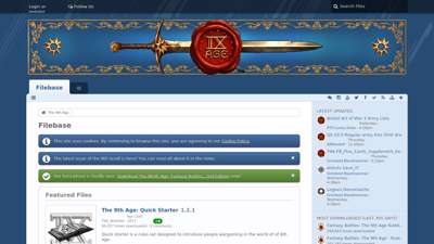 
                            5. Filebase - The 9th Age