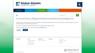 
                            8. Financial Advisor (Registered Representative ... - Global Atlantic Advisor Portal