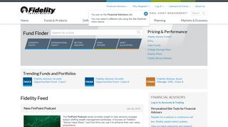 
                            4. Financial Advisors - Fidelity Institutional Asset Management - Fidelity Independent Advisor Portal