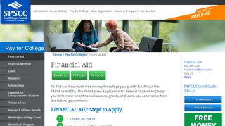 
                            6. Financial Aid | South Puget Sound Community College - Spscc Student Portal