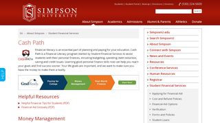 
                            9. Financial Literacy | SimpsonU - Tgslc Org Portal