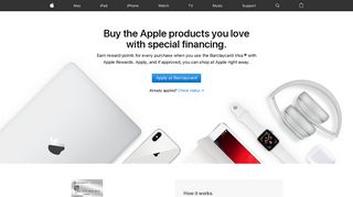 
Financing and Credit - Apple  
