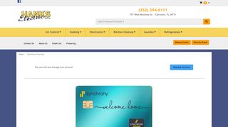 
                            8. Financing - Hanks Electric Company - Hanks Furniture Credit Card Portal