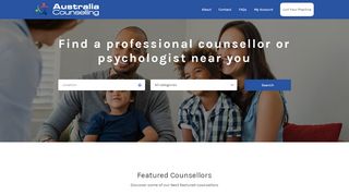 
Find a Counsellor | Counselling Australia | Australian ...  
