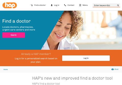 
                            14. Find a Doctor | Michigan Health Insurance | HAP - Hap Insurance Portal