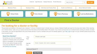 
                            7. Find a Doctor - Network Health - Network Health Plan Provider Portal