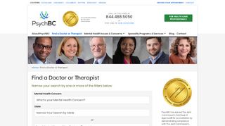 
                            6. Find a Doctor or Therapist | Mental Health Professionals | PsychBC - Psych Bc Patient Portal