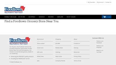 
                            10. Find a Foodtown Grocery Store Near You Foodtown Supermarkets