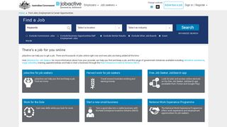 
                            7. Find a job - Find Jobs, Employment & Career Opportunities ... - Jobsearch Gov Au Portal