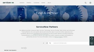 
                            3. Find a Partner | IT Services, Service Management ITSM ... - ServiceNow - Servicenow Partner Portal