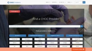 
                            7. Find a Provider - CHOC Children's - Choc Provider Portal