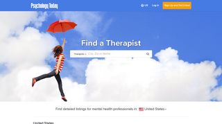 
Find a Therapist, Psychologist, Counselor - Psychology Today  
