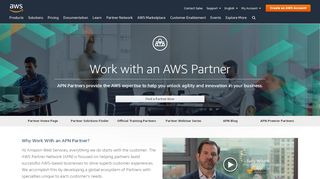 
                            8. Find an AWS Partner - Amazon Web Services - Amazon Web Services Partner Portal
