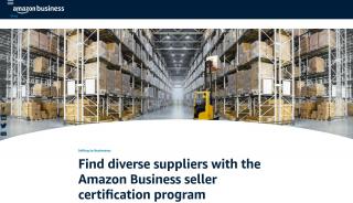 
                            4. Find diverse suppliers with the Amazon Business Seller Credentials ... - Amazon Supplier Diversity Portal