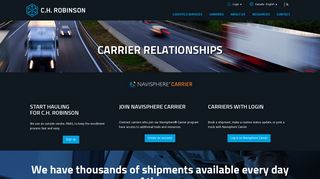 
Find Freight & Carry with C.H. Robinson | C.H. Robinson ...  
