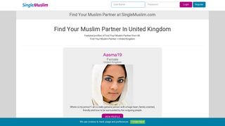 
                            7. Find Your Muslim Partner at SingleMuslim.com - Find Your Muslim Partner Portal