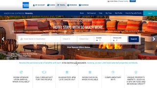 Fine Hotels & Resorts - American Express Travel - American Express Travel Insurance Portal