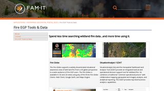 
                            3. Fire EGP Tools & Data | FAMIT - Egp Portal
