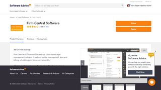 
                            4. Firm Central Software - 2020 Reviews, Pricing & Demo - Westlaw Firm Central Portal