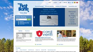 
                            7. First Bank - First Bank Ms Portal