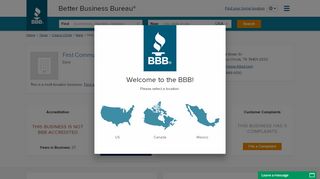
                            5. First Community Bank | Better Business Bureau® Profile - Fcbot Com Portal