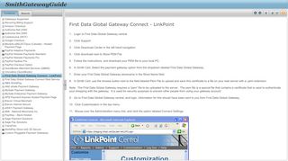 
                            1. First Data Global Gateway Connect - LinkPoint - Www Linkpoint Central Com Portal