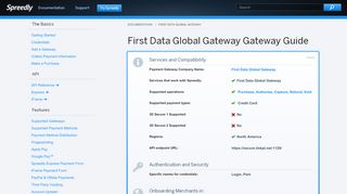 
                            6. First Data Global Gateway Gateway Guide - Spreedly ... - First Data Gateway Portal