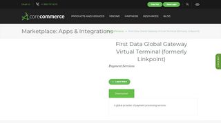 
                            2. First Data Global Gateway Virtual Terminal (formerly Linkpoint ... - Www Linkpoint Central Com Portal