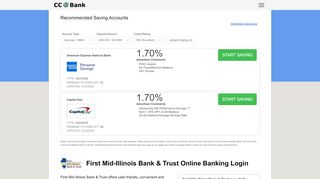 
First Mid-Illinois Bank & Trust Online Banking Login - CC Bank  
