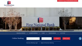 
                            1. First National Bank of Wynne: Home
