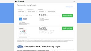 
                            5. First Option Bank Online Banking Login - CC Bank - First Option Credit Union Internet Banking Portal