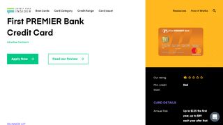 
                            8. First PREMIER Bank Credit Card - Info & Reviews - Credit ... - First Premier Bank Login Payment